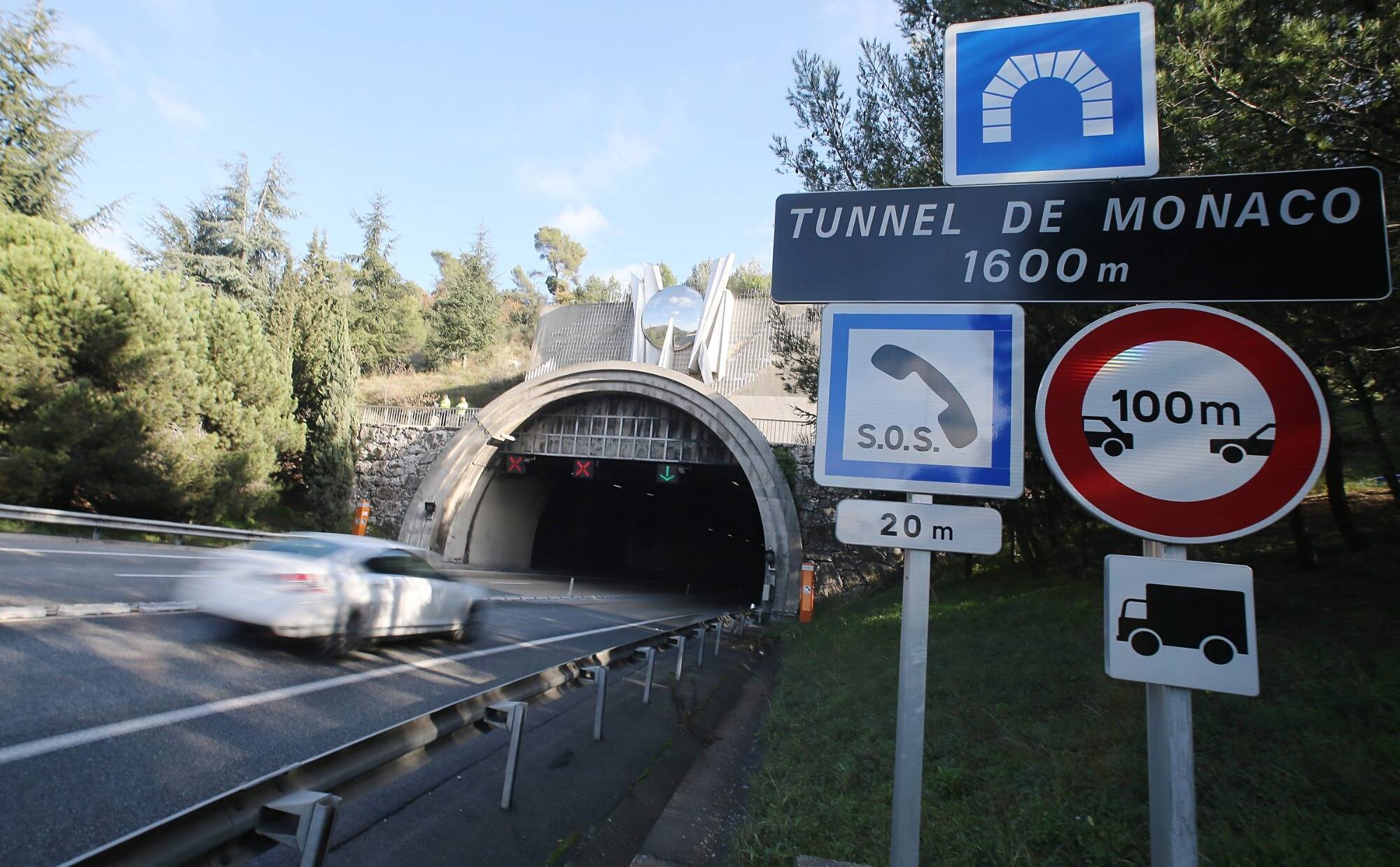 Le tunnel de Monaco sur l'A500 sera fermé les nuits du 22 au 26 septembre