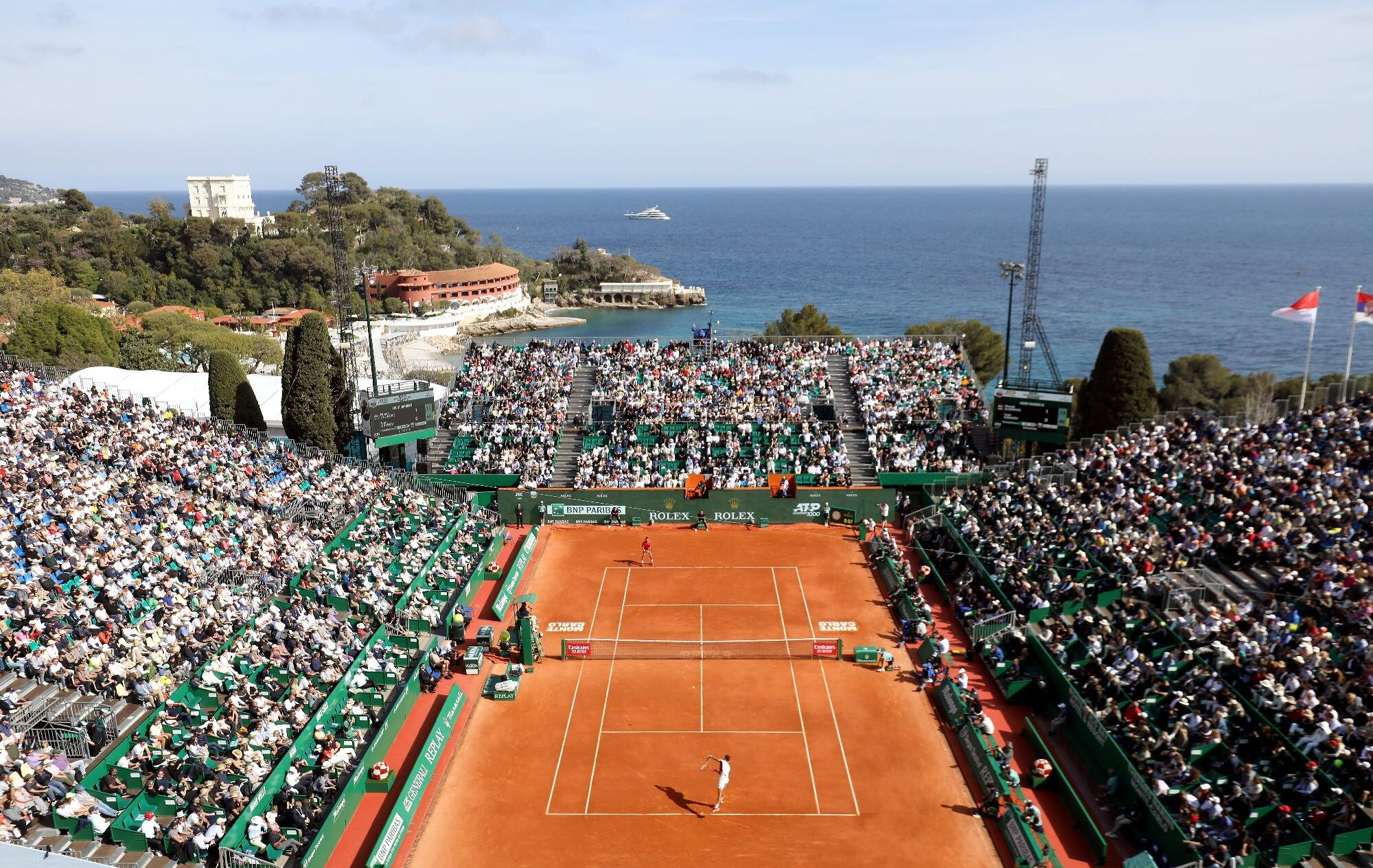 Restauration, diffusion, tribunes...: voici les nouveautés de la 117e édition du Rolex Monte-Carlo Masters