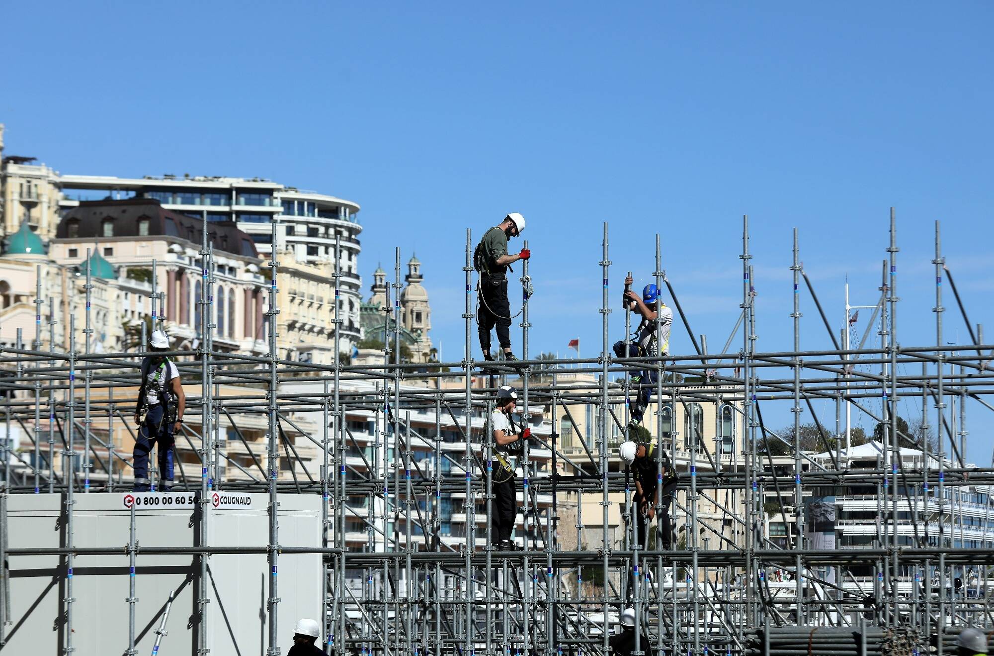 Dès ce jeudi, l'Automobile Club de Monaco réalise des travaux de nuit pour préparer le Grand Prix