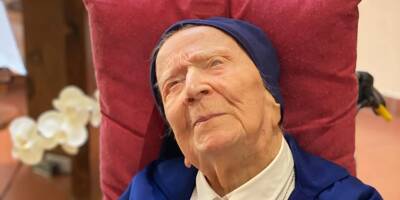 Elle fête aujourd'hui ses 118 ans à Toulon, joyeux anniversaire Soeur André