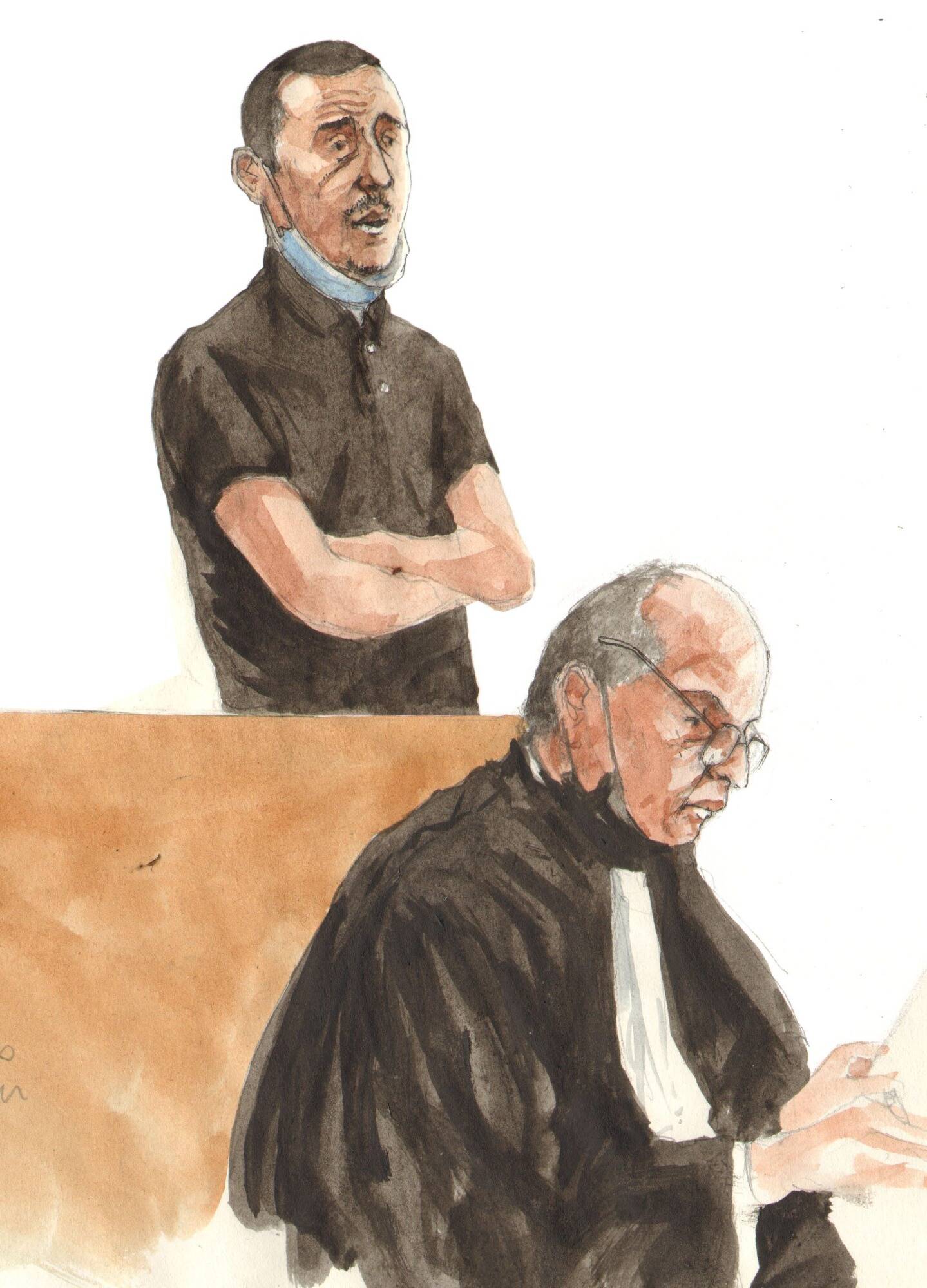 Il avait passé neuf ans en cavale après le braquage raté du Forum de l'Or: huit ans de réclusion pour le coupable repenti