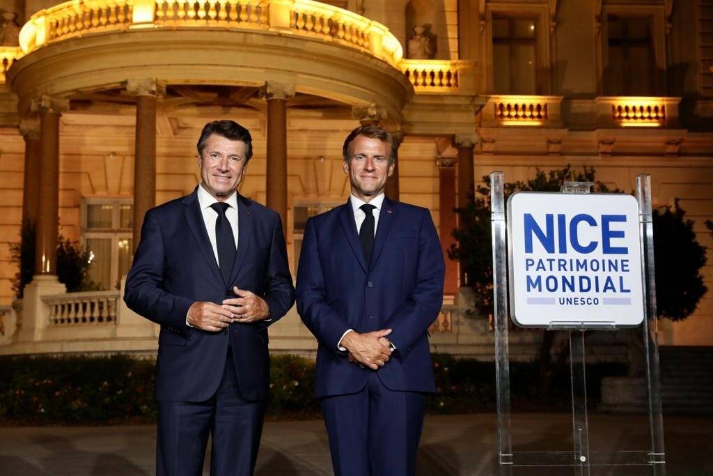 Christian Estrosi et Emmanuel Macron ont dîné en tête à tête lors de la visite du président, mardi, à Nice