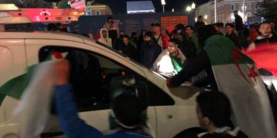Scènes de liesse à Nice après la victoire de l'Algérie en finale de la Coupe arabe