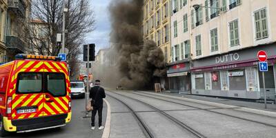 Une boulangerie prend feu dans le quartier Libération à Nice