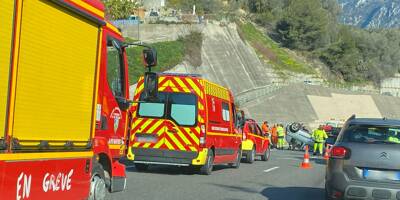 Véhicule en feu dans le Var, accident dans les Alpes-Maritimes... circulation très difficile sur l'A8 ce dimanche