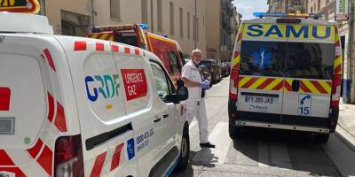 Un blessé grave dans le violent incendie d'un appartement dans le centre de Nice