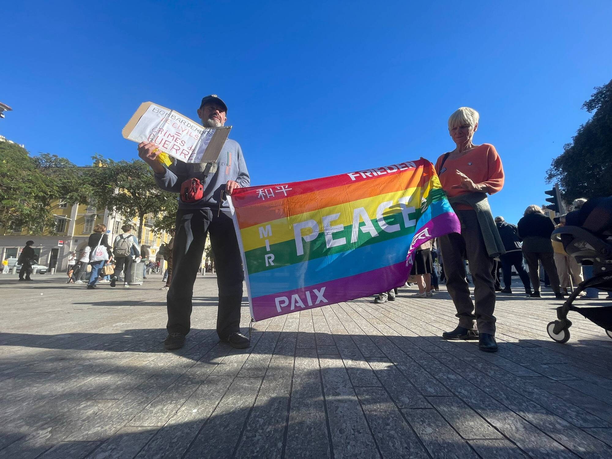La manifestation de soutien au peuple palestinien et israélien à Nice autorisée par le Tribunal Administratif