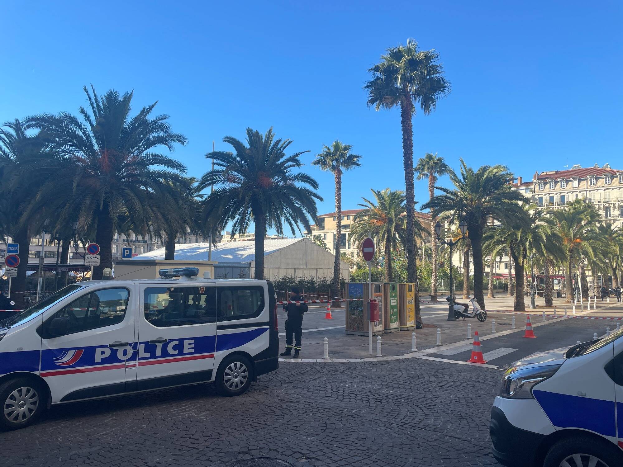 Alerte au colis suspect ce jeudi matin sur la place de la Liberté à Toulon