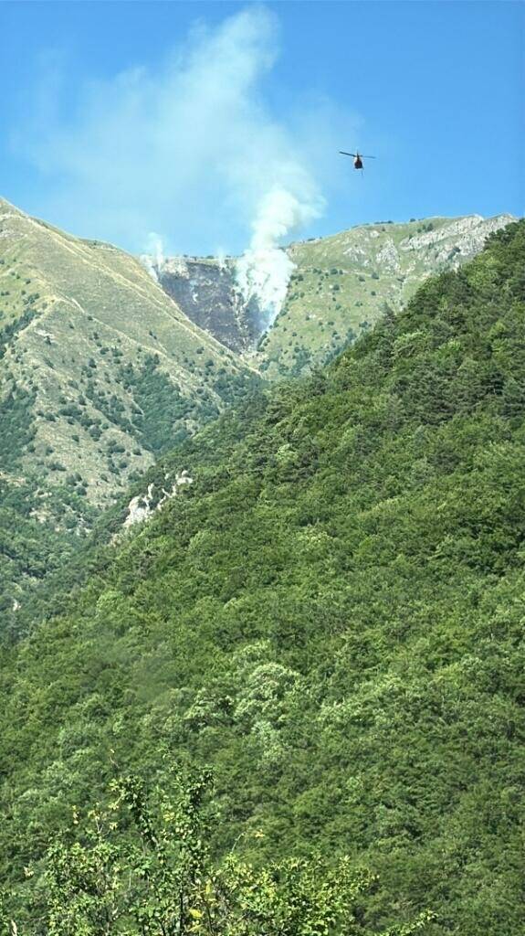 Un incendie détruit plus de 3 hectares dans l'arrière-pays de Menton, de gros moyens déployés par les pompiers