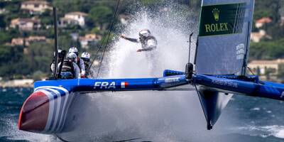 SailGP: les Bleus de Quentin Delapierre battent le record de vitesse à Saint-Tropez