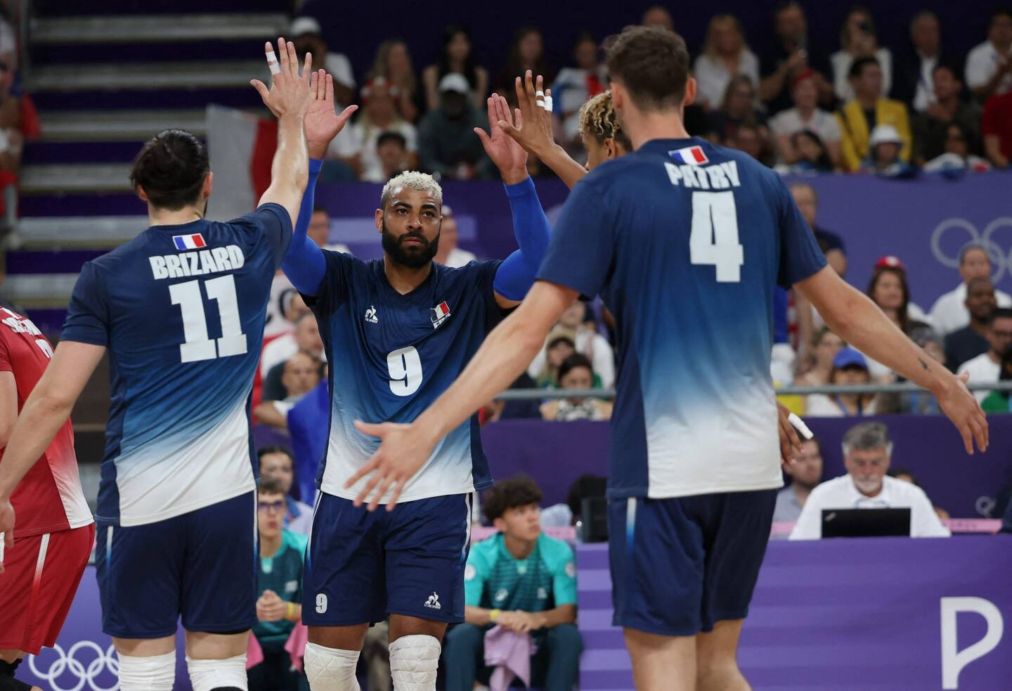 Les Bleus ont reussi l'exploit de conserver leur titre de champions olympiques de volley-ball. 