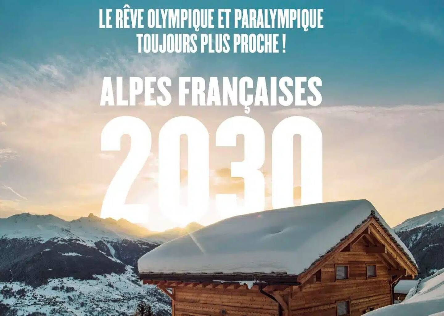 "Un rêve olympique et paralympique toujours plus proche" dans les Alpes Suisses! 