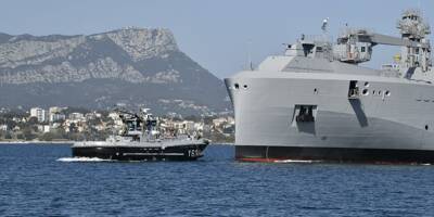 La base navale de Toulon accueille un nouveau navire de la Marine nationale