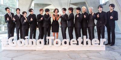 Le groupe de K-pop Seventeen devient ambassadeur de l'Unesco et fait un don d'un million de dollars à l'organisation