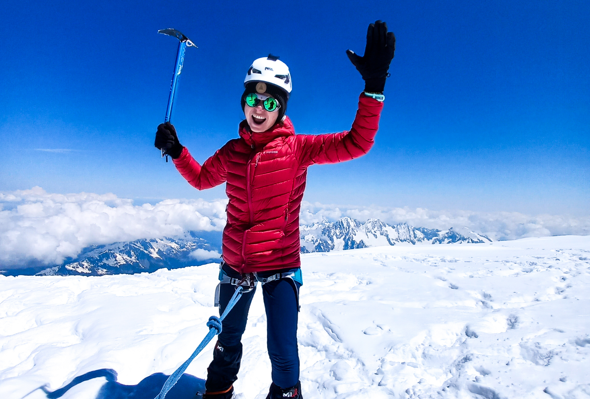 Cette Varoise a gravi le mont Blanc pour une association qui se bat contre la mucoviscidose