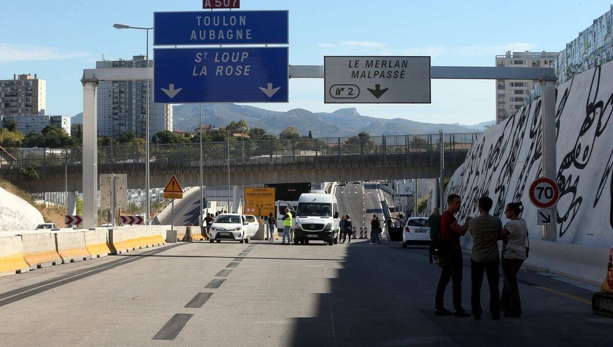 Marseille : la L2 fermée dans les deux sens en raison d'une panne inexpliquée des équipements de sécurité