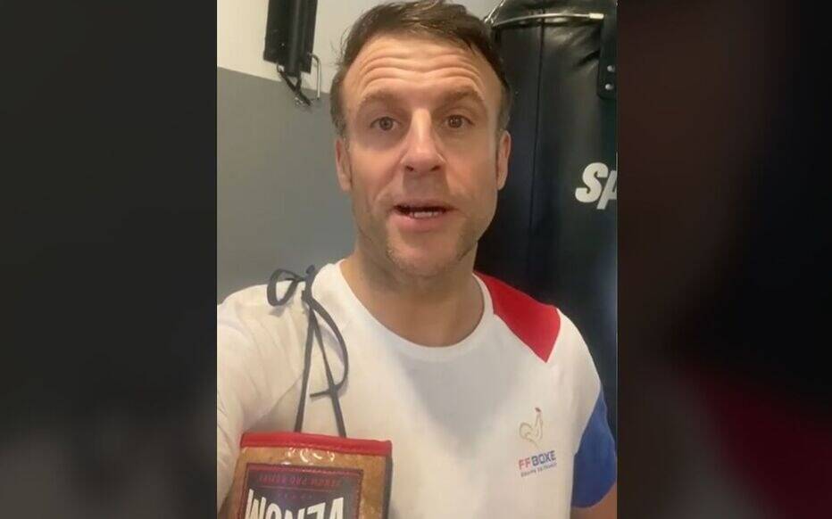 À 200 jours des Jeux, Macron appelle les Français à faire du sport "chaque jour" dans une vidéo postée sur ses réseaux sociaux