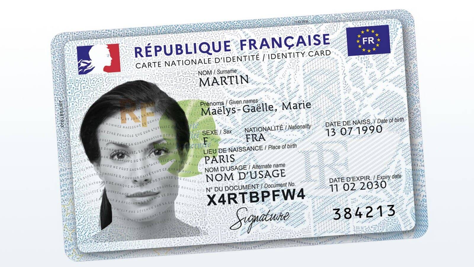 Voila A Quoi Va Ressembler La Nouvelle Carte D Identite Nice Matin