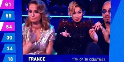 Eurovision: La Zarra, la représentante de la France au concours, a-t-elle fait un doigt d'honneur?