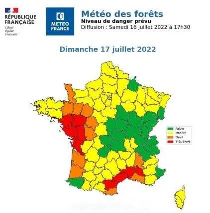 Météo France dévoile sa météo des forêts, nouvel outil de la