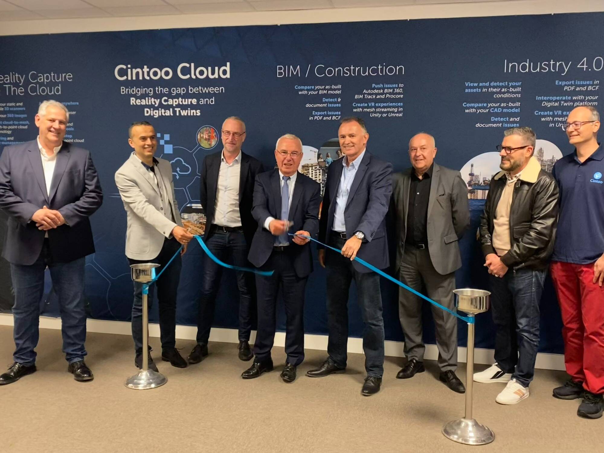 La PME Cintoo sur un nuage avec de nouveaux locaux à Sophia Antipolis