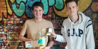 A Biot, deux lycéens inventent le klopper, une innovation loin d'être fumeuse!