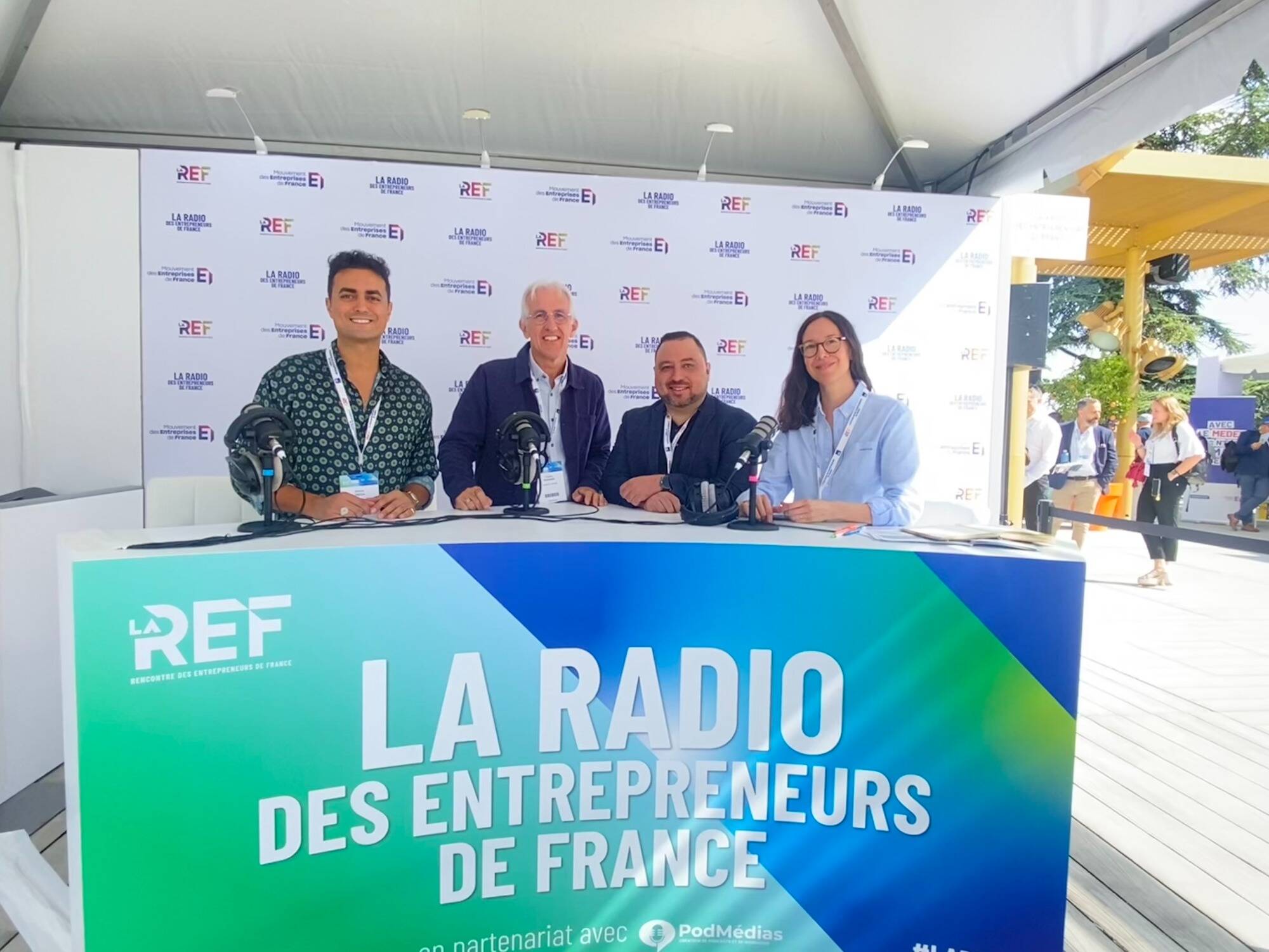 PodMédias gives voice to entrepreneurs at French Entrepreneurs Conference