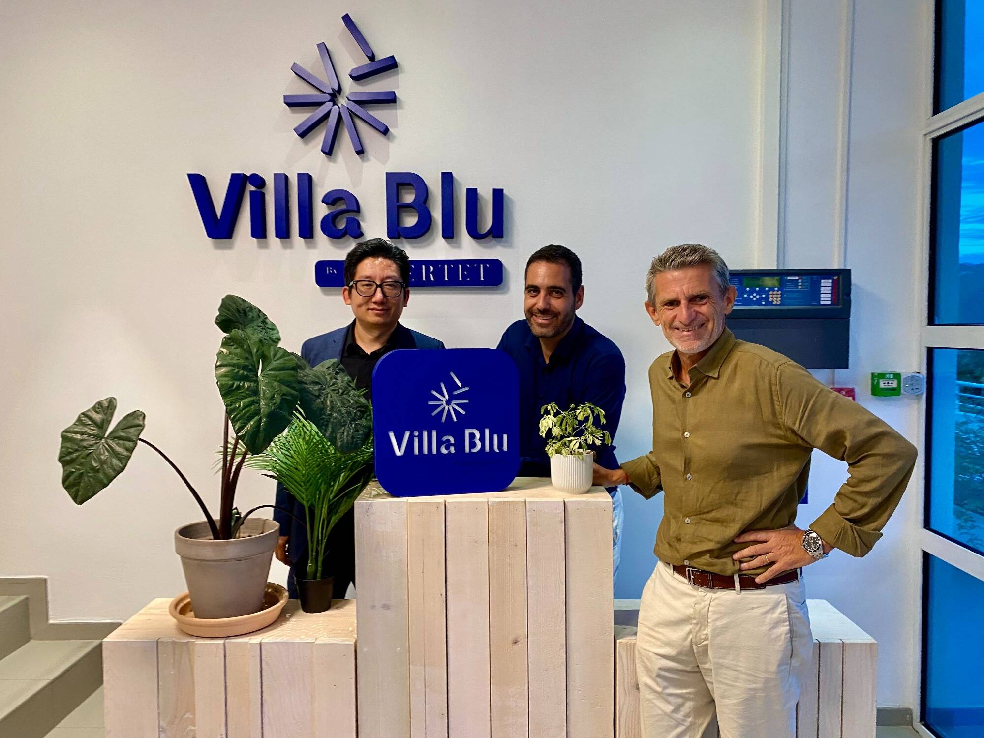 Le doux parfum de l'innovation made in China chez Villa Blu