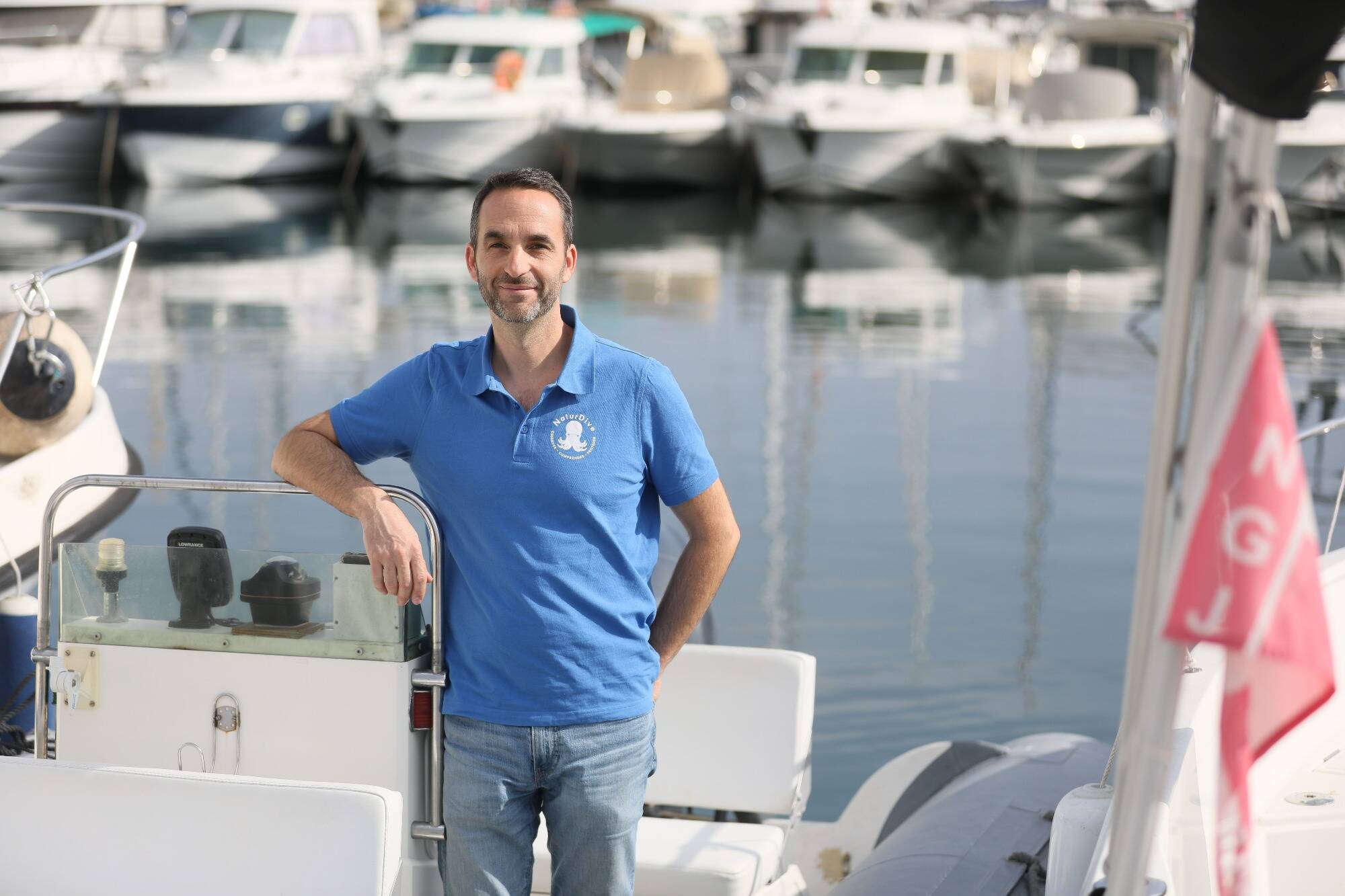 Samuel Jeglot, biologiste marin. "La mer est un espace de liberté où il faut prendre en compte les intérêts des uns et des autres."