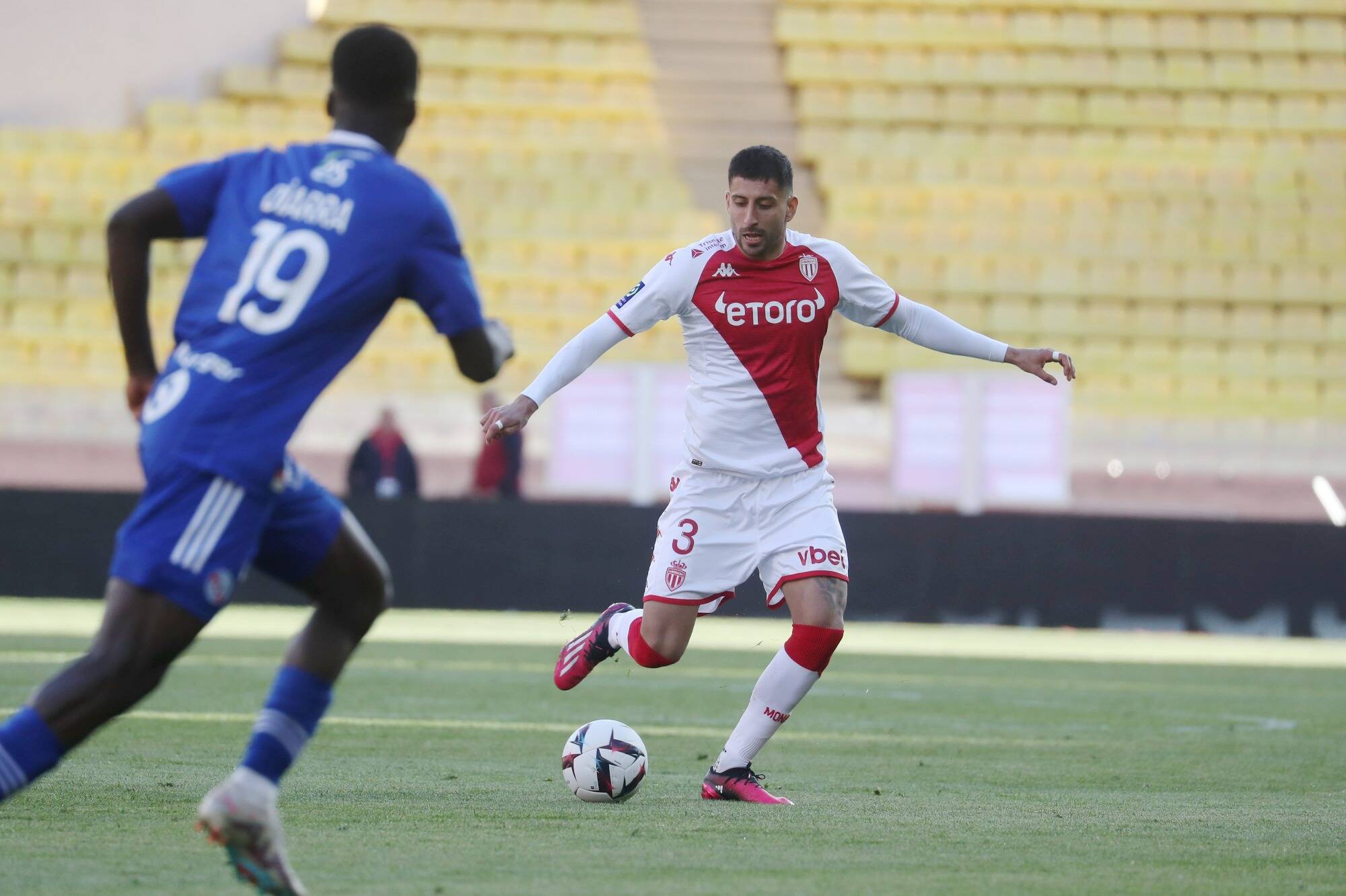 Maripan préféré à Zakaria dans le onze de l'AS Monaco pour le choc contre Lens