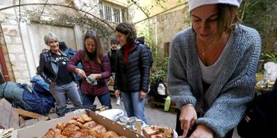 Plusieurs dizaines de sans-abri mentonnais ont pu profiter d'un repas de Noël grâce à cette initiative citoyenne