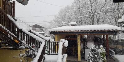 Découvrez les photos de la neige tombée dans la vallée de la Roya