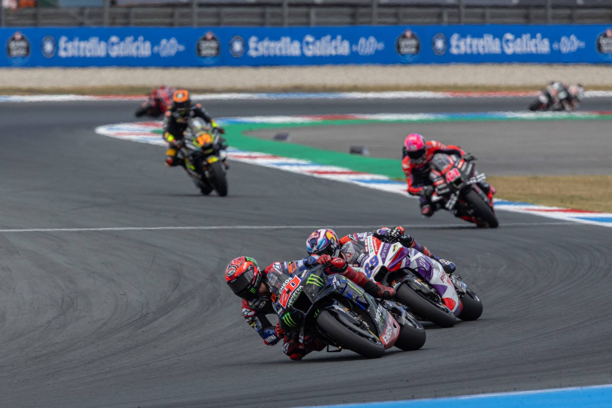 Fabio Quartararo et Johann Zarco vont au tapis ensemble dans le 3e tour du Grand Prix des Pays-Bas MotoGP