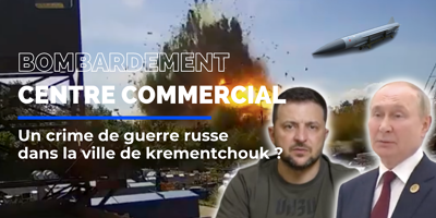 Guerre en Ukraine: le récit vidéo du bombardement du centre commercial de Krementchouk