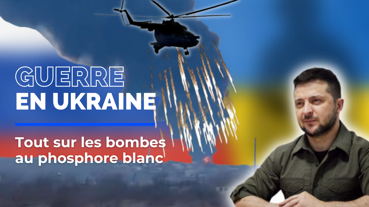 Guerre en Ukraine: que sont les bombes au phosphore blanc, que la Russie est accusée d'utiliser?
