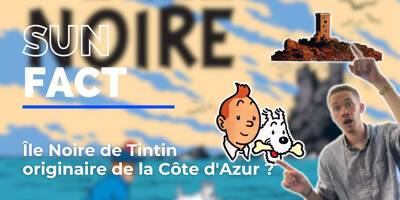 SunFact: Hergé s'est-il inspiré de L'île d'or à Saint-Raphaël pour 