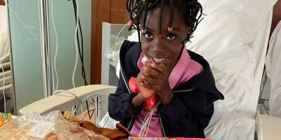 Arrivée de Côté d'Ivoire pour être opérée du coeur à Monaco, Marie, 9 ans, va bien