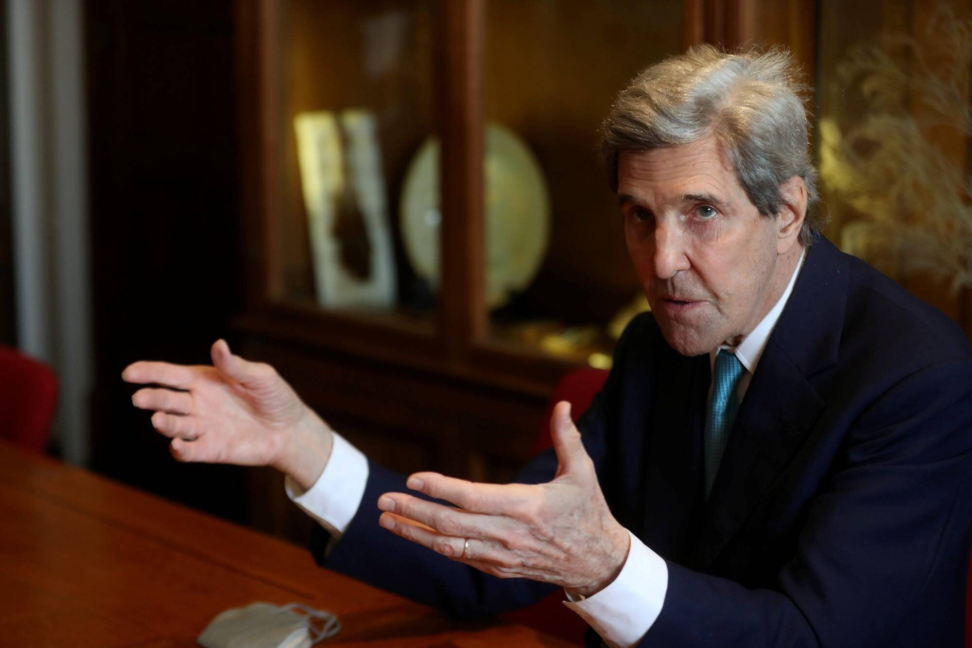 John Kerry à Monaco : "Nous pouvons remporter cette bataille contre le réchauffement climatique"