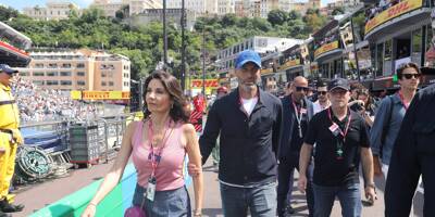 Grand Prix de Monaco: Zinedine Zidane en famille et Naomi Campbell aperçus dans la voie des stands ce samedi après-midi