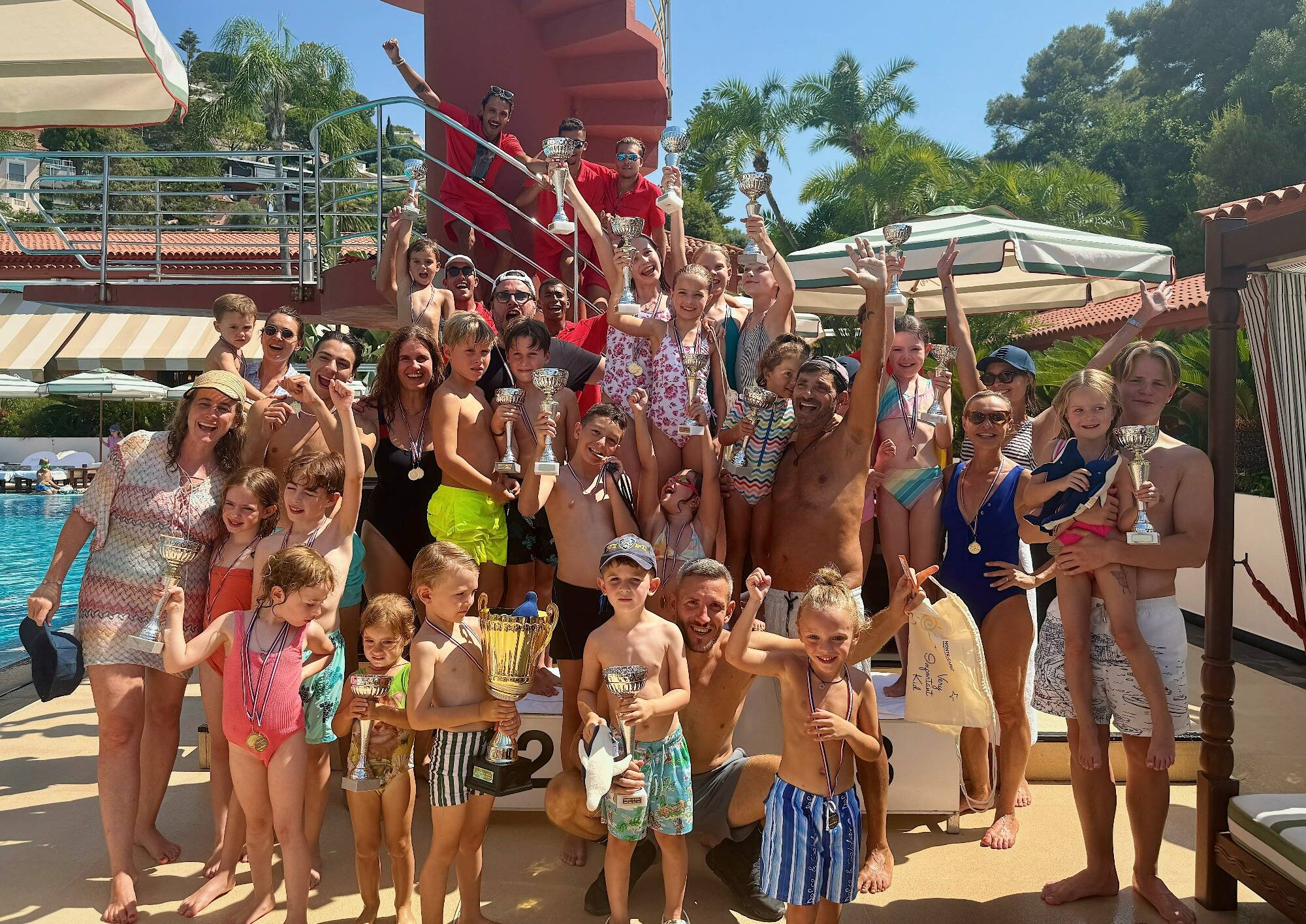 A Monaco, le Monte-Carlo Beach a lancé sa première compétition de natation de la saison