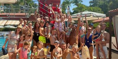 A Monaco, le Monte-Carlo Beach a lancé sa première compétition de natation de la saison
