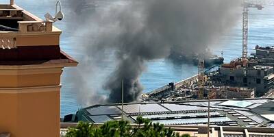 Quelle était cette fumée noire qui se dégageait du chantier Mareterra à Monaco?