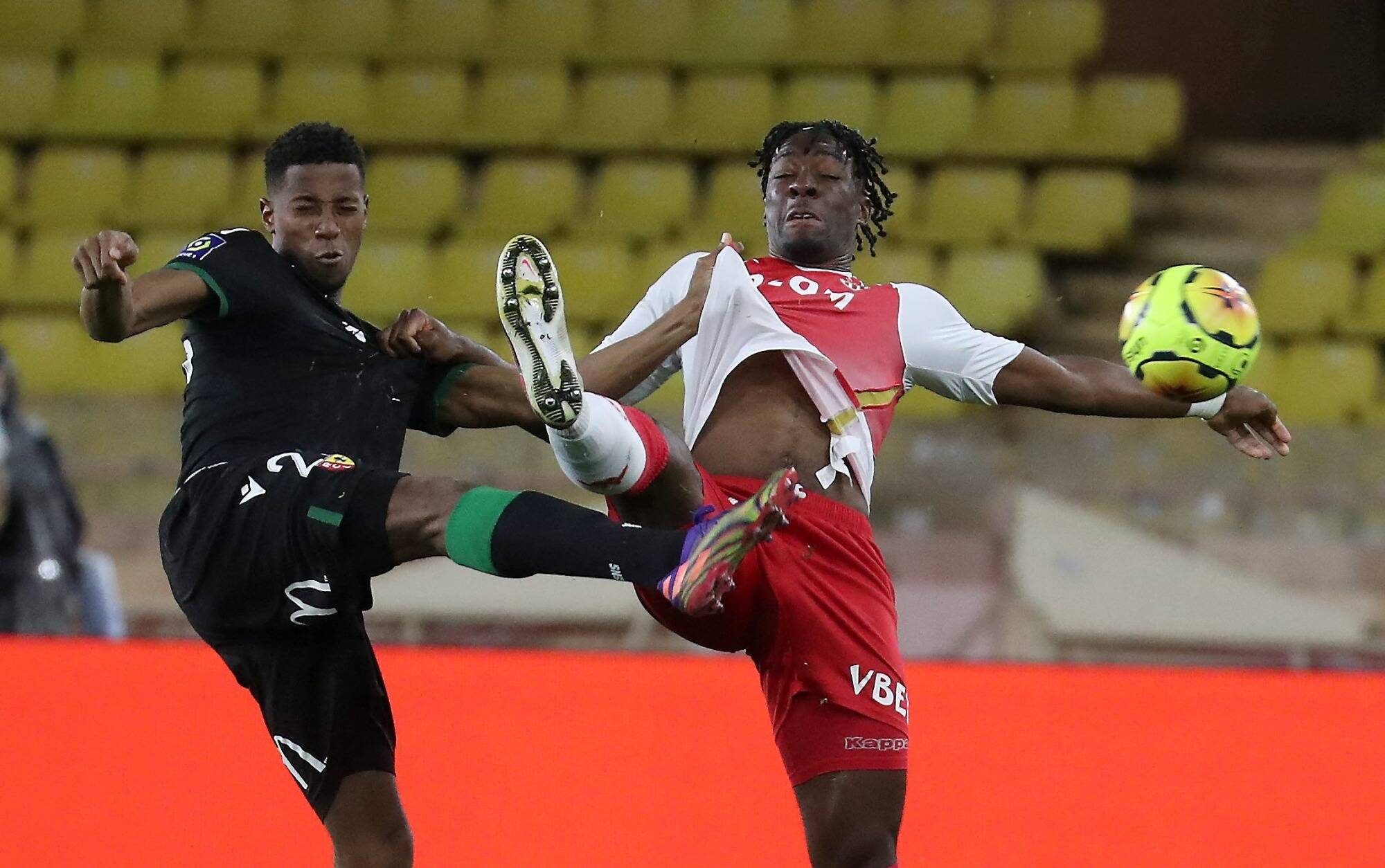 Disasi, le trou d'air... Les notes des joueurs de l'AS Monaco après leur défaite contre Lens