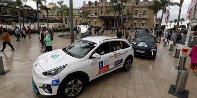 PHOTOS. (Re)vivez le départ du 7e E-Rallye sur la place du Casino à Monaco