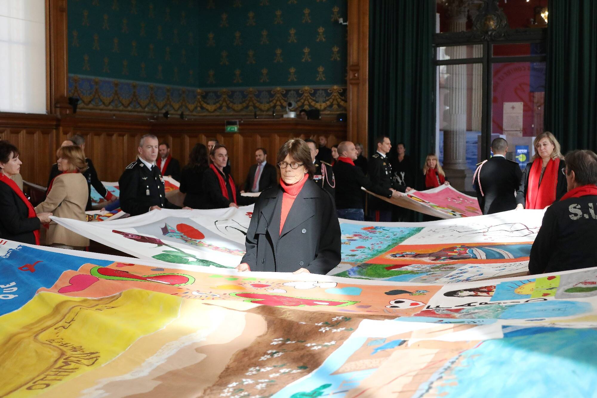 "Le sida est toujours là, il faut continuer à se battre", affirme la princesse Stéphanie à l'occasion des 20 ans de Fight Aids Monaco