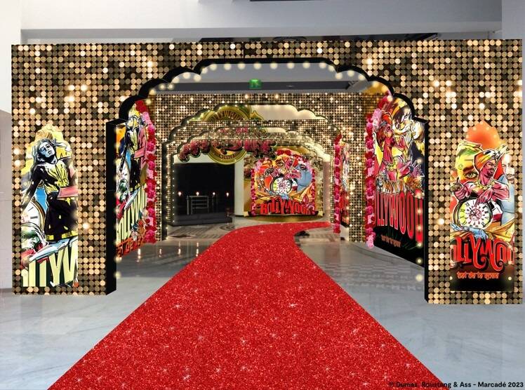 Voici à quoi va ressembler le décor du Bal de la Rose à Monaco imaginé par Christian Louboutin