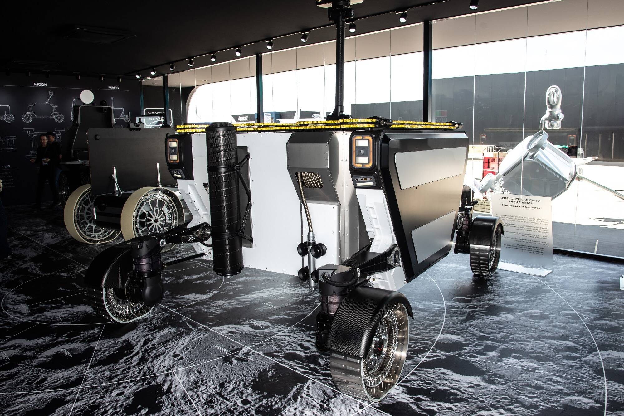 La société monégasque Venturi Space dévoile le prototype de son futur rover lunaire européen