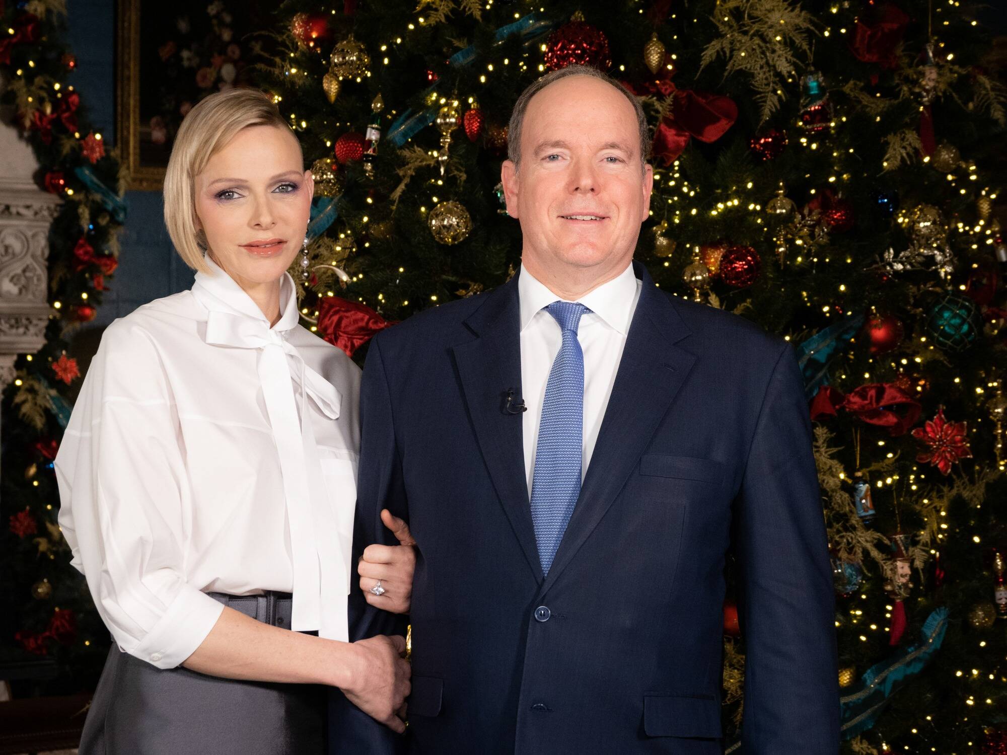 VIDEO. Le prince Albert II et la princesse Charlene de Monaco forment des vSux d'espoir pour 2021