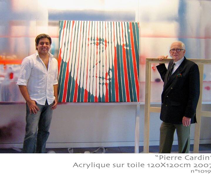 Résident monégasque, l'artiste Marcos Marin se souvient de ses "moments privilégiés" aux côtés de Pierre Cardin