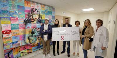L'association Pink Ribbon Monaco a remis un chèque de 25.000 euros au CHPG pour la recherche sur le cancer du sein